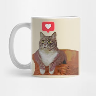 lovely cat Mug